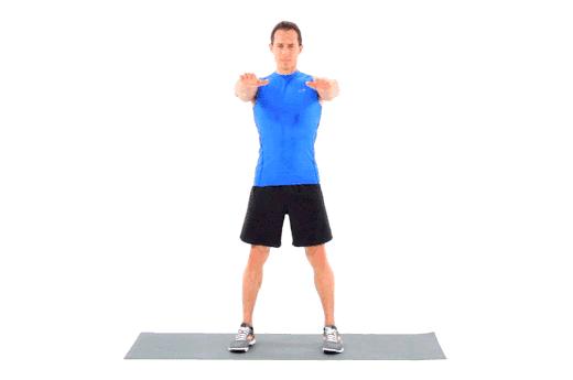 在家也能完成的深蹲，正确姿势