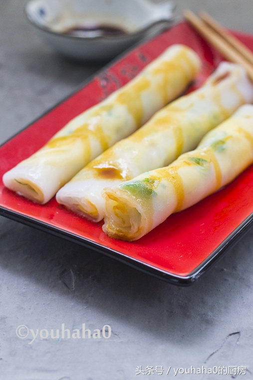 早餐猪肠粉怎么弄才好吃,早餐肠粉的正确做法
