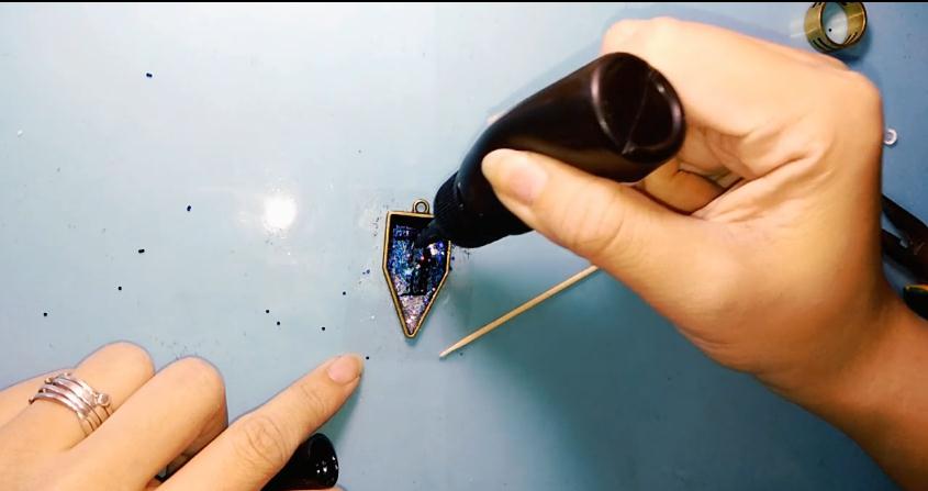 手工水晶珠项链教程,手工制作珍珠水晶项链