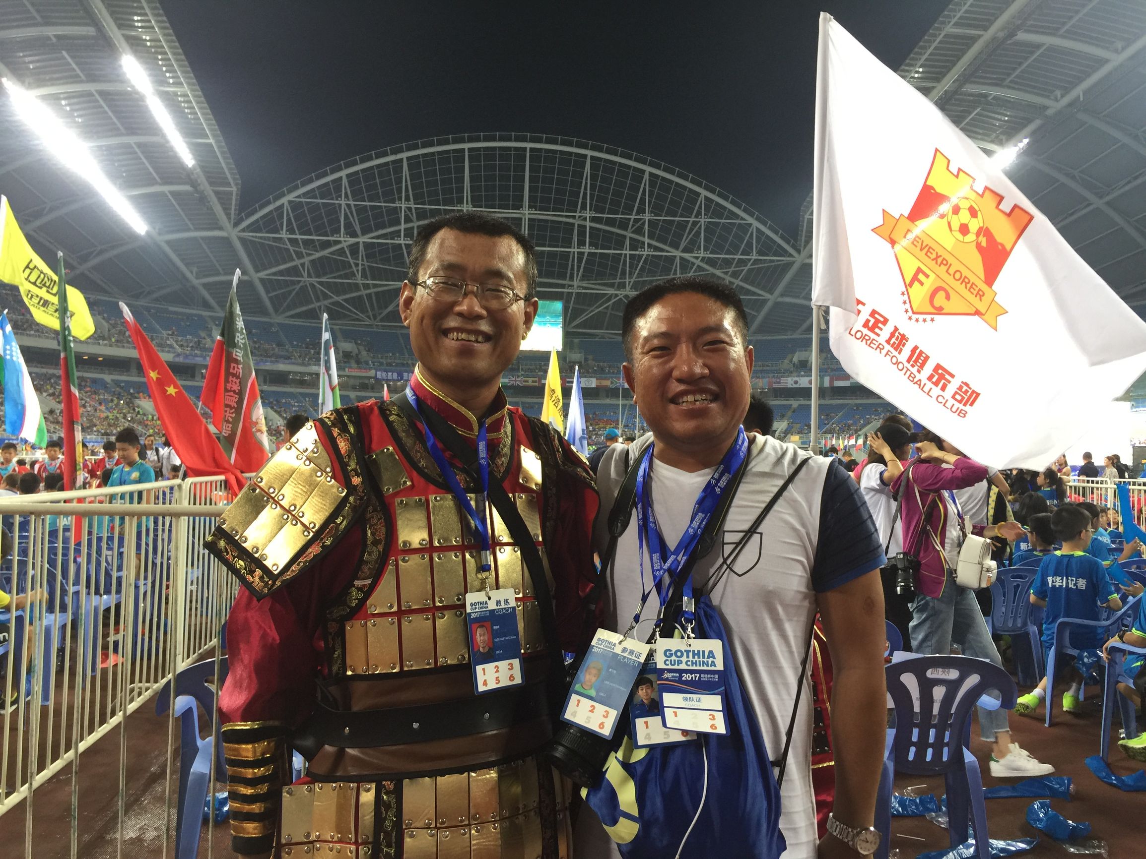 歌德杯开幕式,马德里青少年足球赛