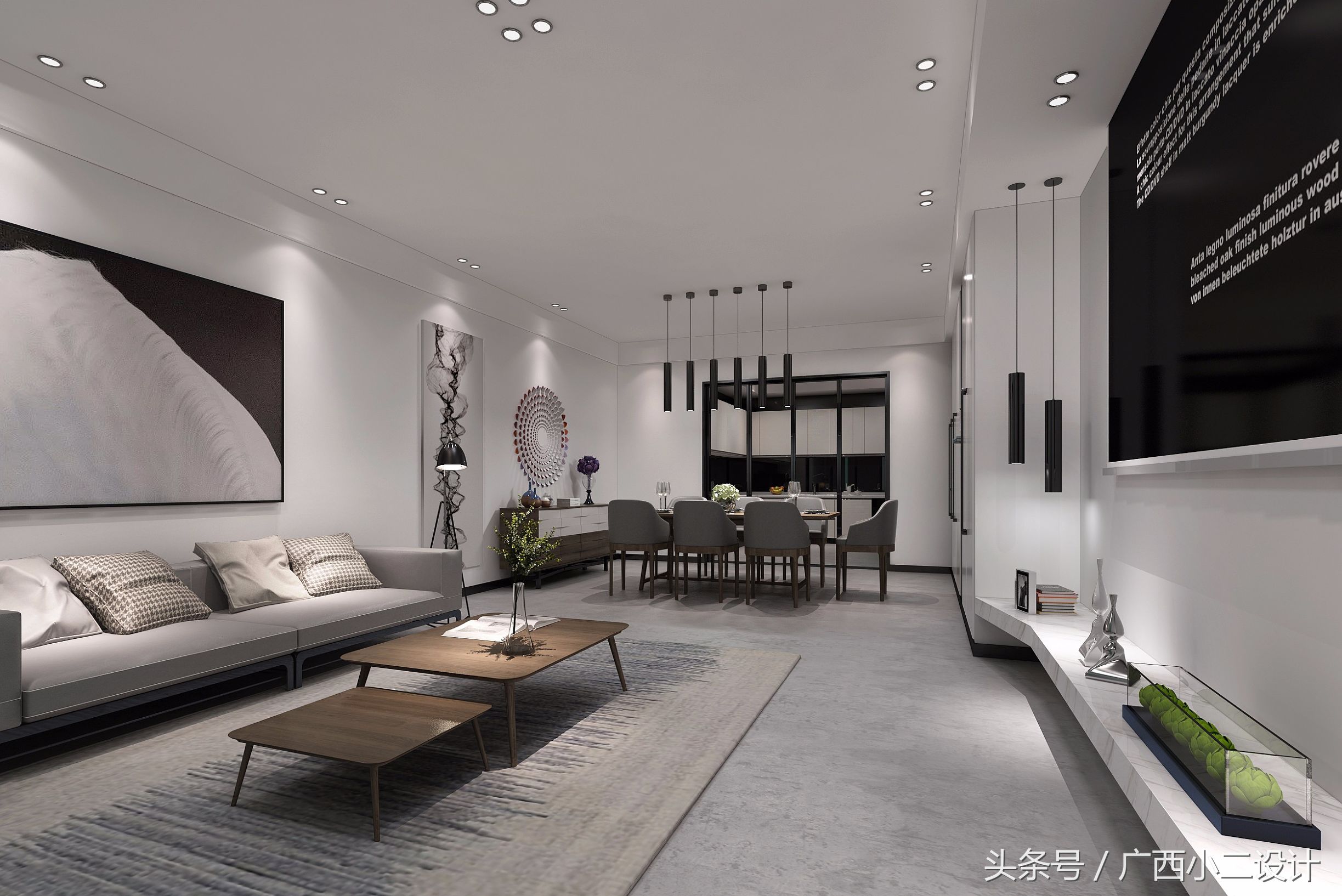 房间装修设计图1-3居室效果图,177平方米装修效果图