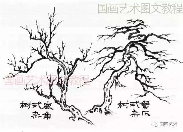 山水画教程零基础入门,水墨山水画技法入门教程