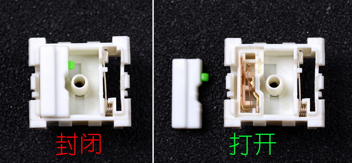 机械键盘科普入门看轴体,机械键盘各种轴体使用感受