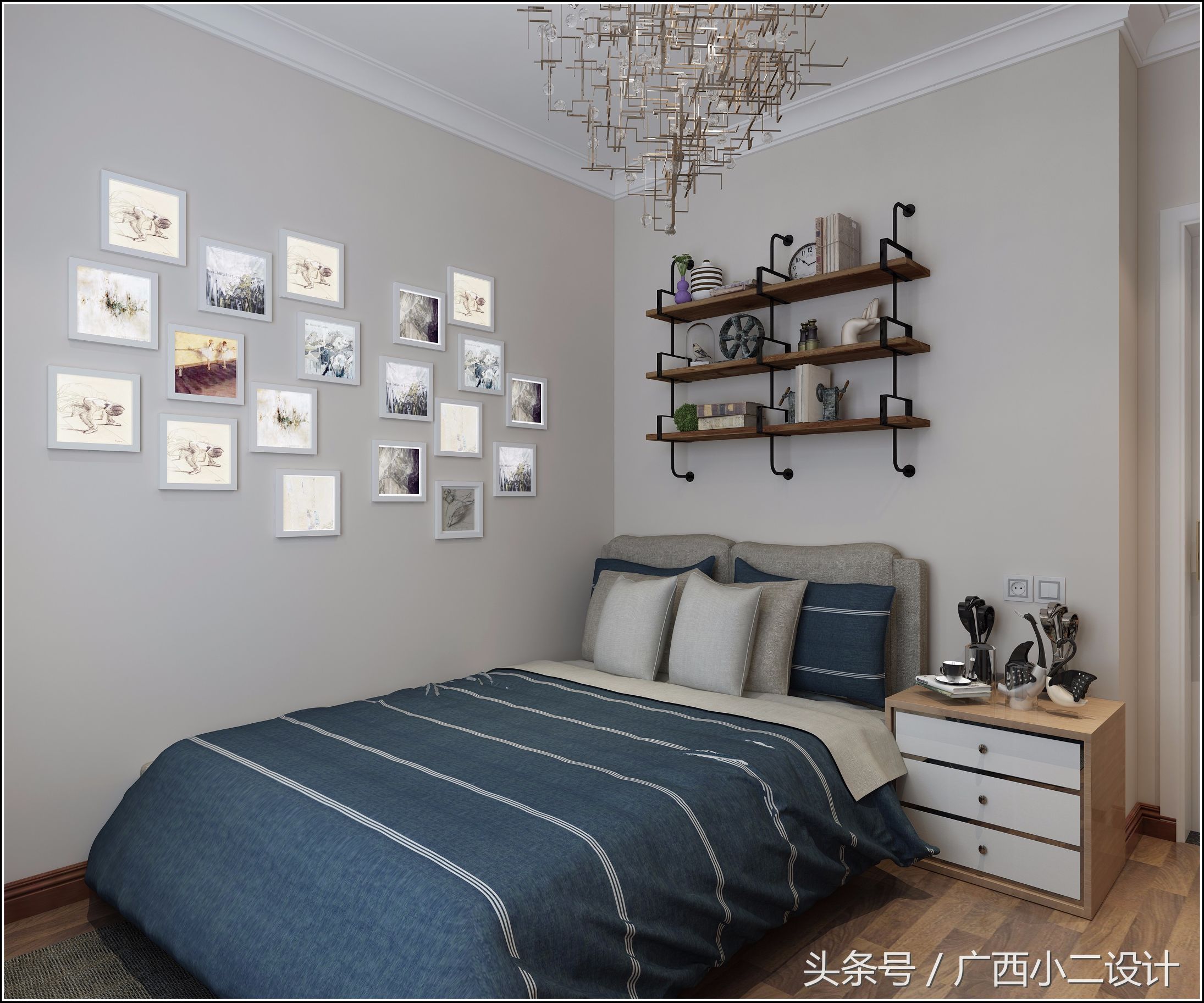 房间装修设计图1-3居室效果图,177平方米装修效果图