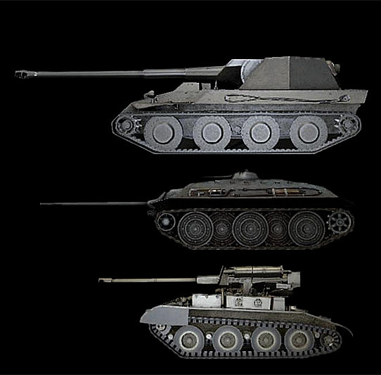 坦克世界反坦克炮哪条线好,坦克全球十大排名