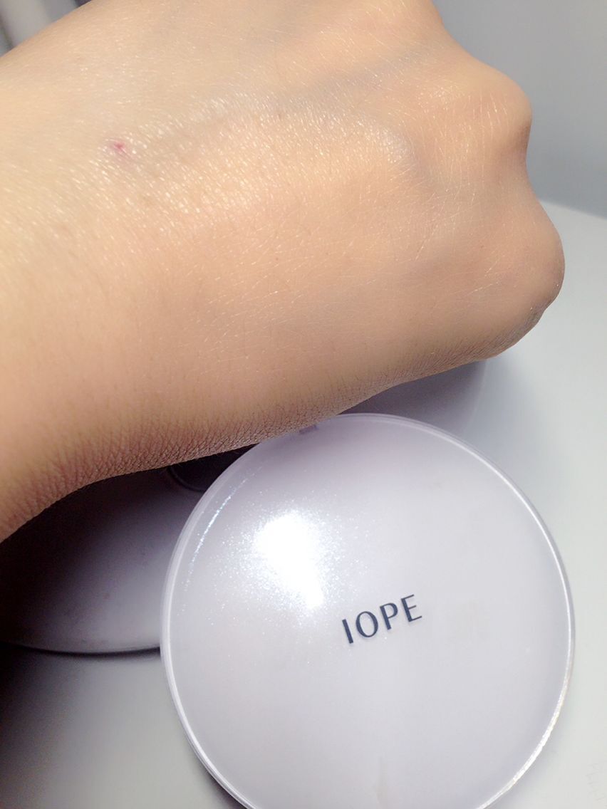 iope气垫自然型和遮瑕型对比,iope气垫遮瑕能力