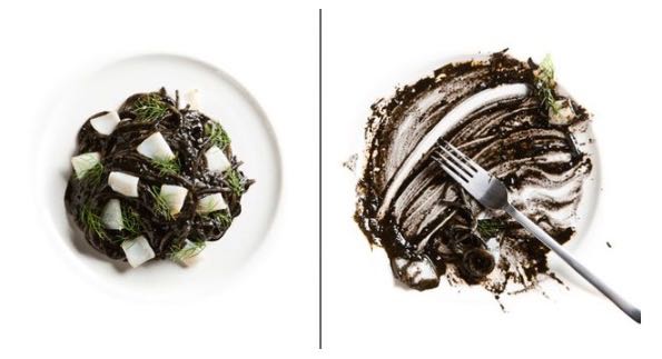 米坦墨鱼汁意面,无法抗拒的美餐