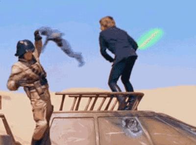 星球大战电影里赛博朋克元素,星球大战光剑电影