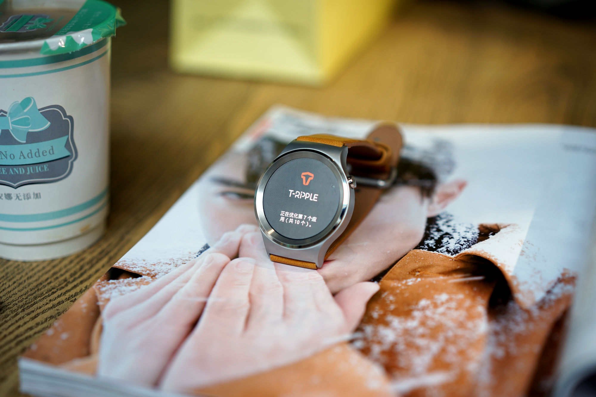 颜值爆表手表的新革命：土曼T-RIPPLE智能手表体验