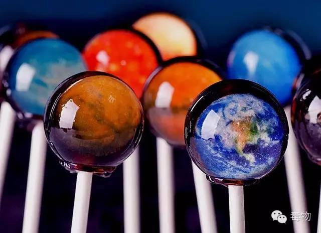 太阳系八大行星立体巧克力,宇宙行星巧克力