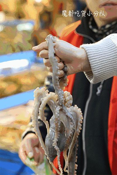 韩国最好吃的章鱼,能吃到活章鱼的自助