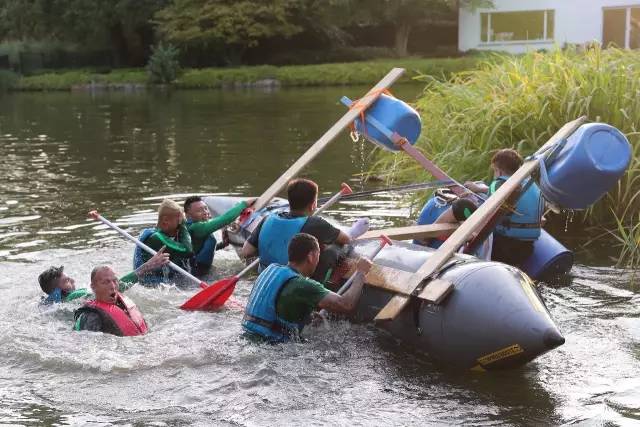 自制皮划艇比赛,海外旅行日记2