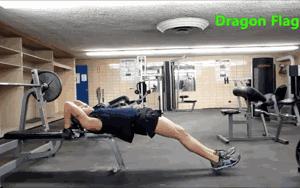 龙旗腹肌,老外练腹肌8分钟视频