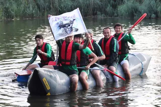 自制皮划艇比赛,野外徒步五公里拉练日记