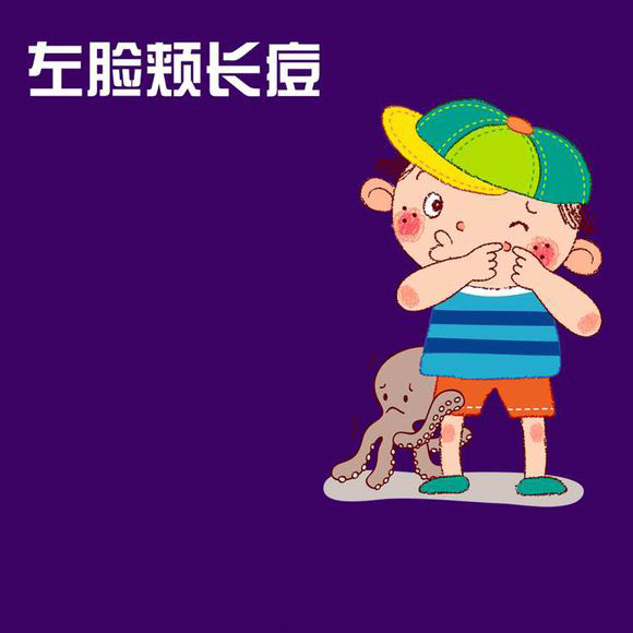 轻彩课堂—脸上各部位痘痘详解（一）