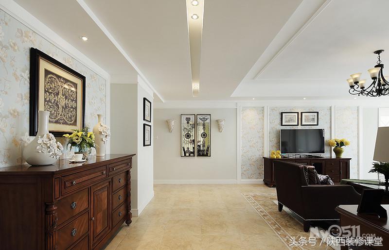 200平美式现代风格装修,228平现代美式风格