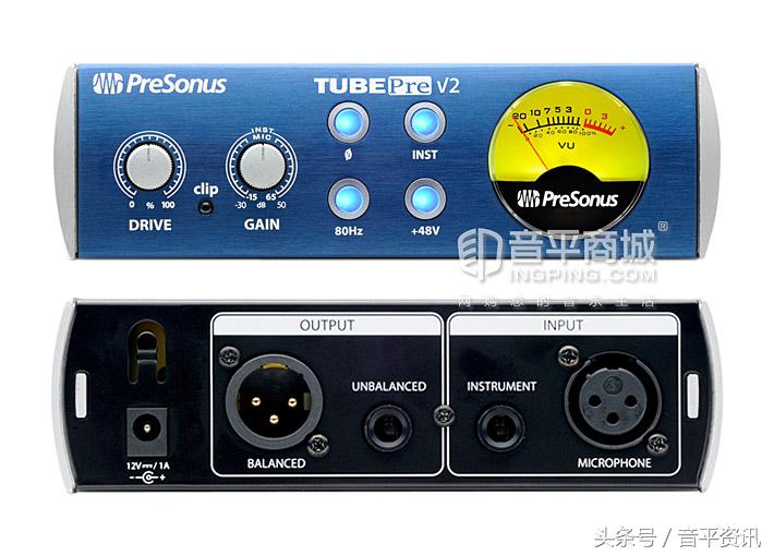 普瑞声纳电子管放大器,普瑞声纳v2放大器面板