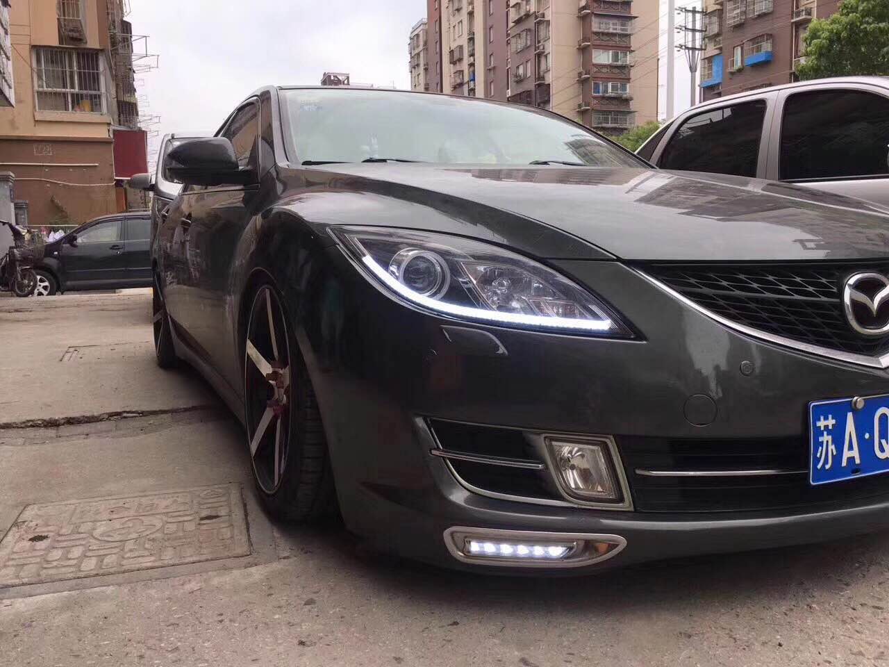 马自达6睿翼自改,马自达6睿翼轿跑改装视频