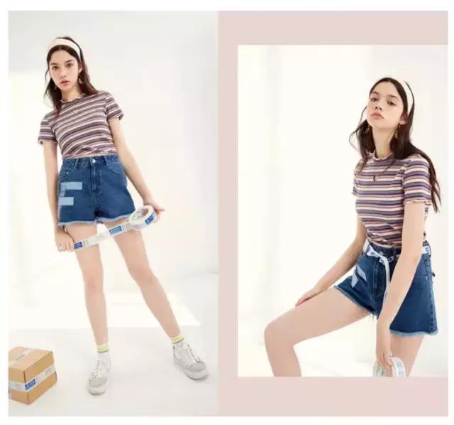 想要怎么穿都比别人瘦，只要一件条纹衫