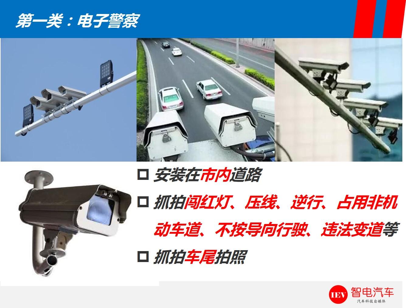 拍违章的有哪几种摄像头,路上有两种摄像头哪个是拍违章的