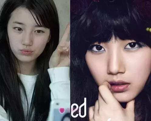 韩国女星卸妆后,韩国卸妆后的明星