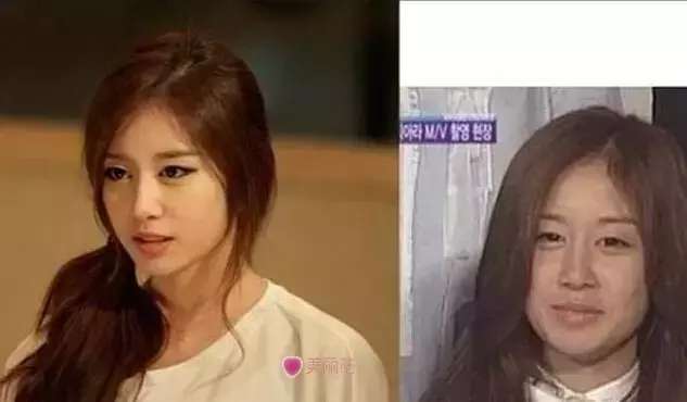 韩国女星卸妆后,韩国卸妆后的明星