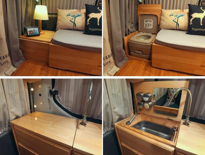 长安4500面包车改房车经典案例,长安460面包车改房车视频