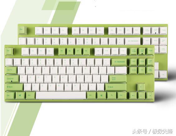 少女心爆棚的机械键盘,骚气的机械键盘