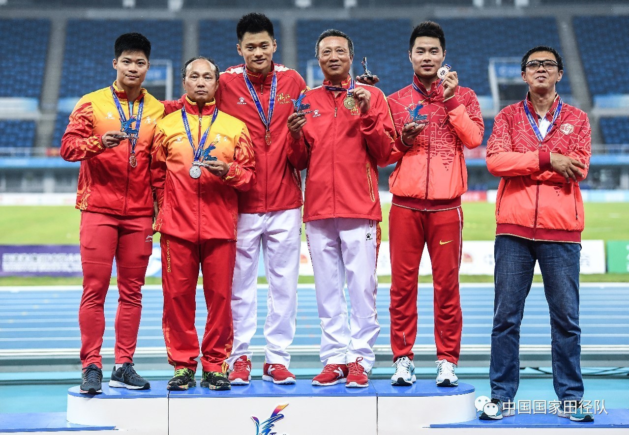 谢震业10秒01破百米夺冠,全运会男子田径100米半决赛谢震业