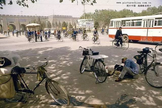 昔日的西安老照片,记忆中的西安老照片