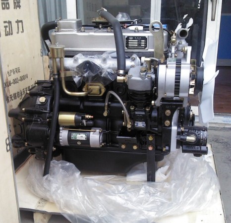 一汽解放锡柴4102多少马力,一汽锡柴4102四缸柴油机