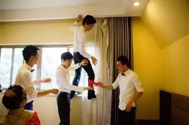 闹洞房攻略大全,脑洞大开的婚礼现场