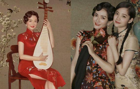 邂逅新古典,东方旗袍的别致韵味