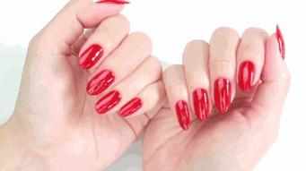 美甲教程视频,美甲小知识剪死皮