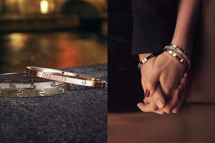 cartierlove手镯戴法,cartierlove手镯如何佩戴
