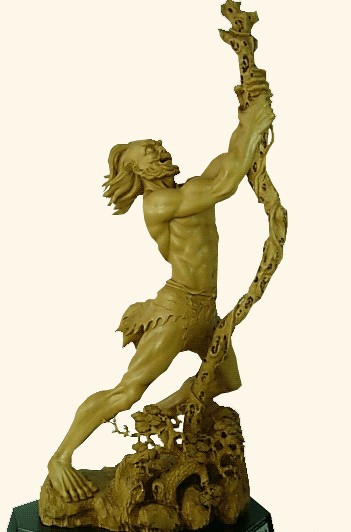 木雕石头纹的雕刻技法,木雕小鱼的雕刻技法是什么