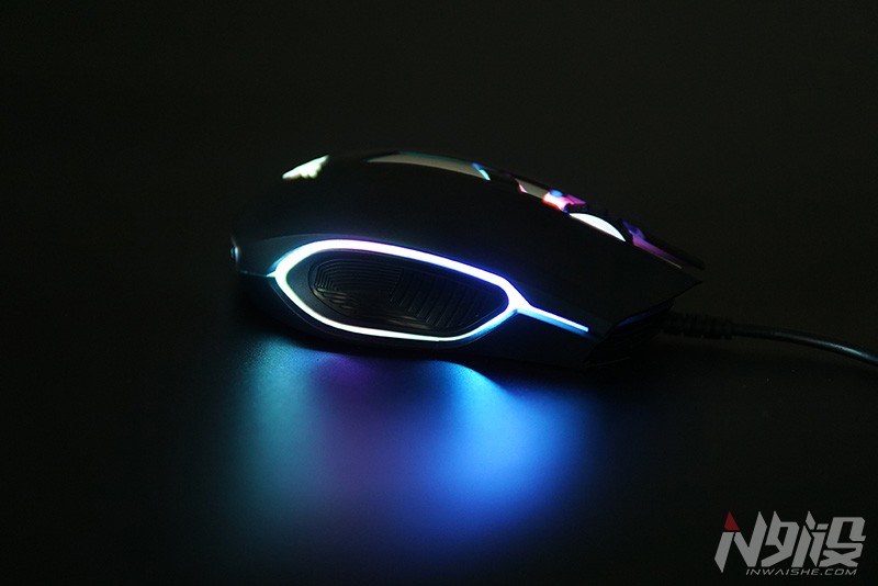 狼蛛580鼠标拆解测评,狼派鼠标拆解