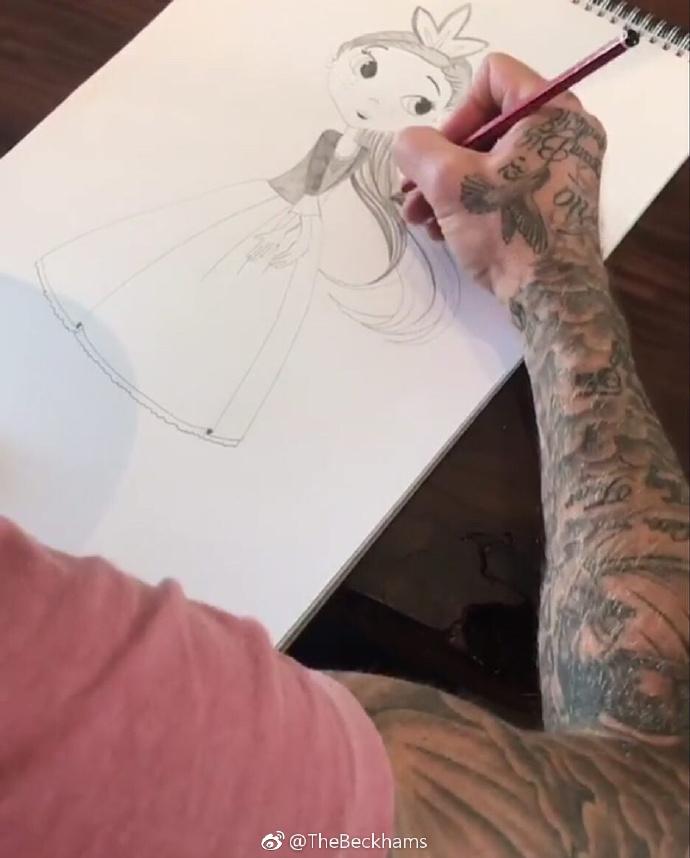 女儿奴贝克汉姆,贝克汉姆小七颜值巅峰