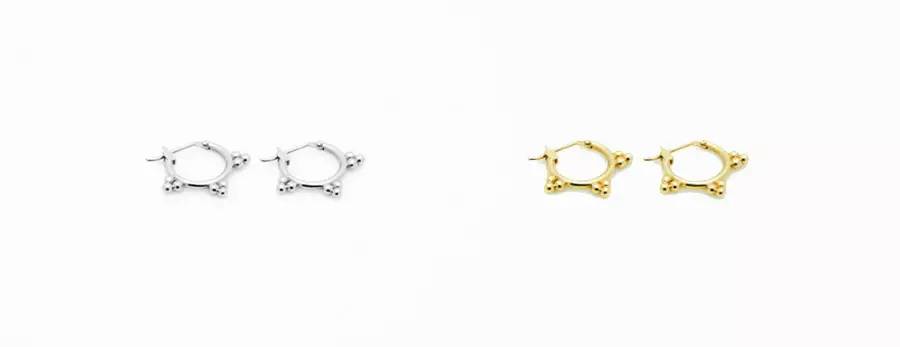 宋慧乔同款耳环无耳洞,宋慧乔金色耳环同款