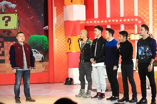 了不起的挑战阮经天撒贝宁沙溢,岳云鹏沙溢撒贝宁乐嘉阮经天合影