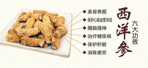 西洋参和什么配伍养生最好,西洋参人参鉴别要点