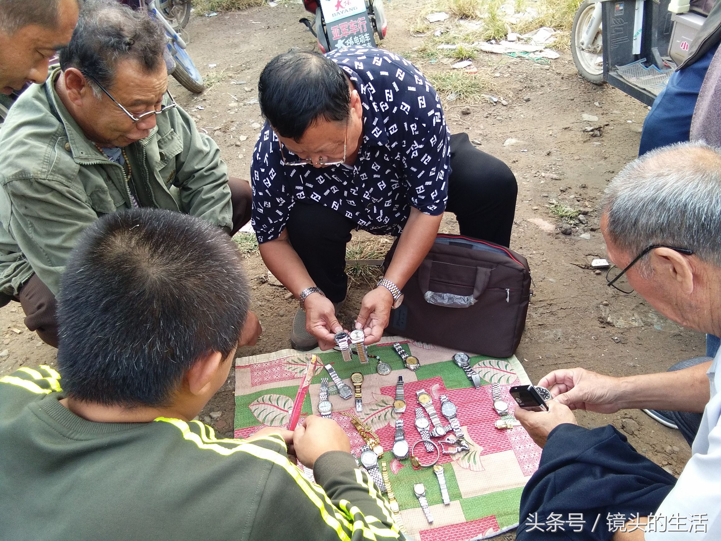 大街上偷偷卖机械表什么套路,集市卖手表套路