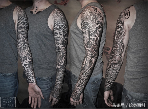 部落图腾纹身图案霸气,图腾纹身大师作品