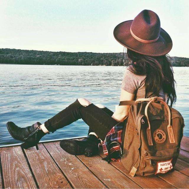 背上它拍照时脸算什么，它才是重点！我的“Kanken”就是无极限！