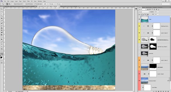 ps灯泡教程视频,ps平面灯泡教程