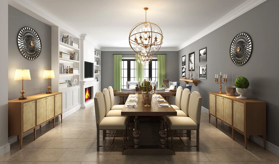 家装室内设计现代风格全套效果图,家装2020效果图欧式