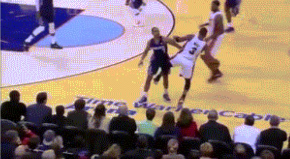 nba球星过人集锦韦德,nba球星打野球韦德