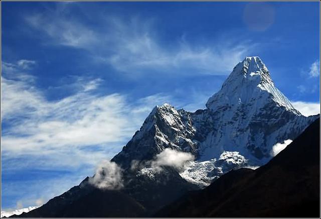 珠穆朗玛峰海拔相当于多少层楼,珠穆朗玛峰看日照金山海拔多少