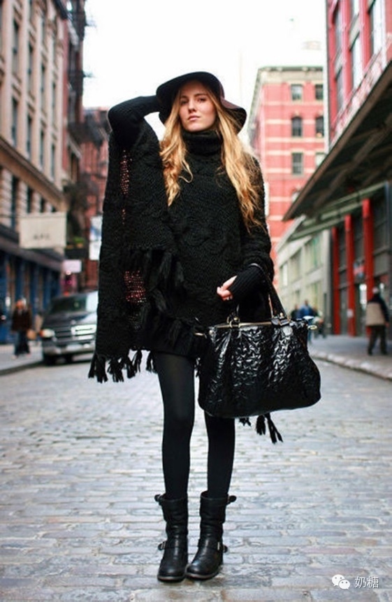 穿搭天气渐冷,超冷天气的时尚穿搭女生
