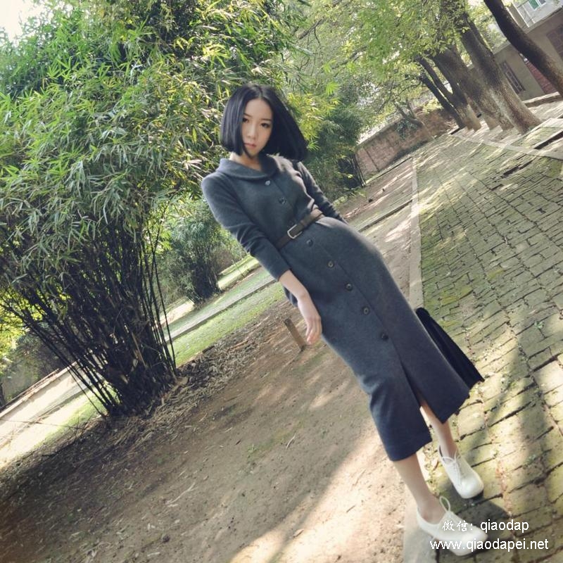 法式轻奢冬季长裙,浪漫风长裙